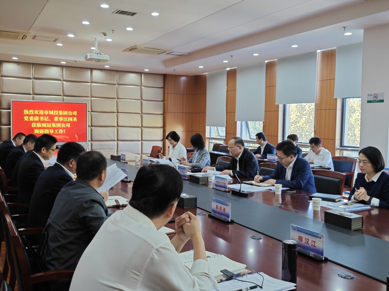 市城投集團(tuán)公司黨委副書(shū)記、董事汪國(guó)圣調(diào)研城...